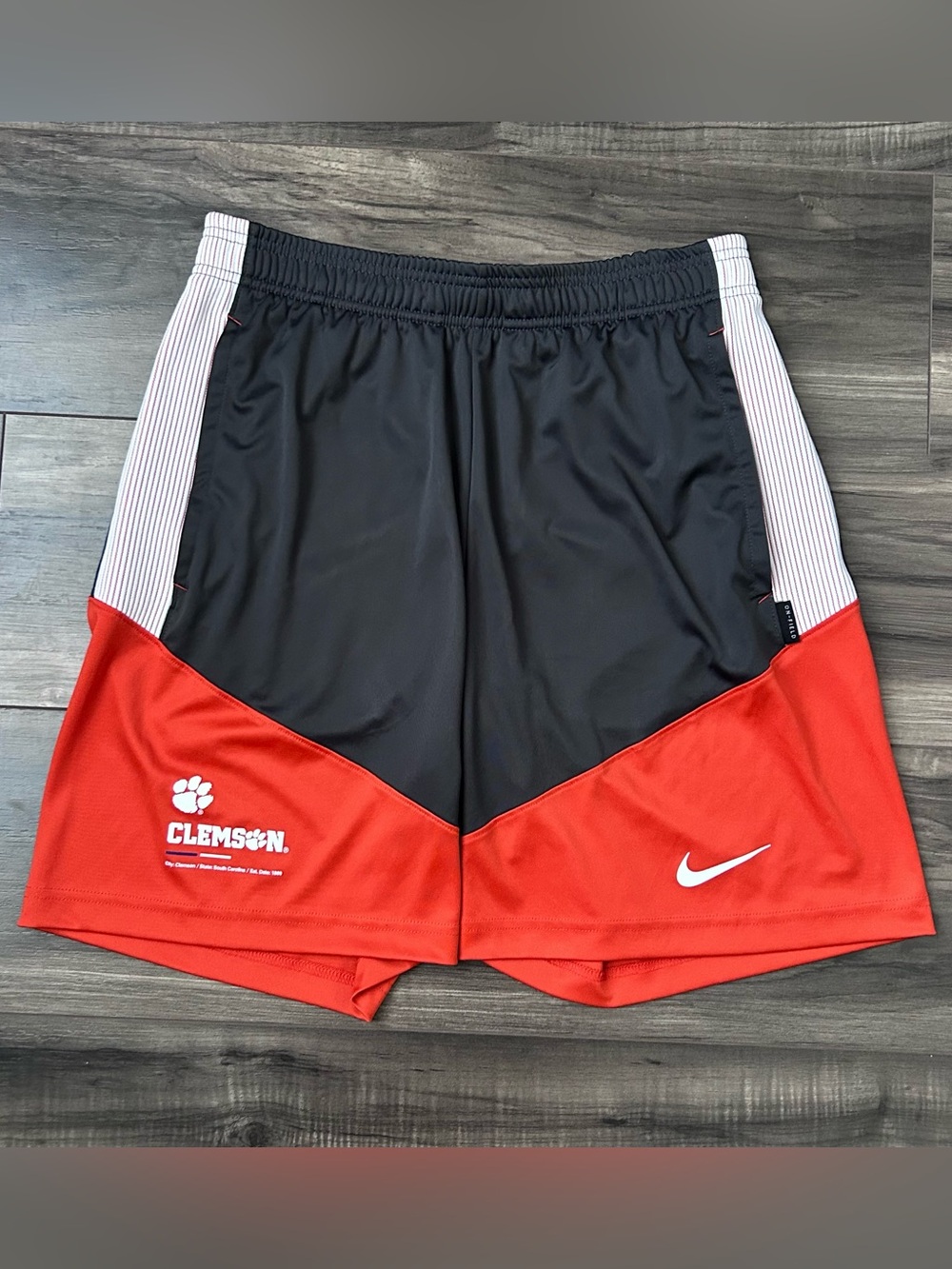 Nike Clemson Tigers On Field Sideline Performance Football Shorts Mens Medium